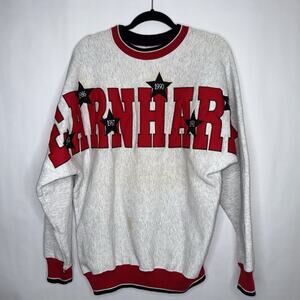 Legends Athletic Men’s Vintage Dale Earnhardt Sr. Spell Out Crewneck Size Large